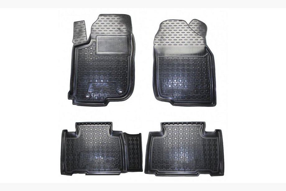 Toyota Rav 4 2013-2018 Alfombrillas de goma con borde 2016+ DVS (Autogumm) Image