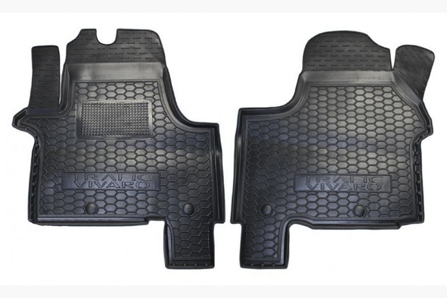 Renault Trafic 2015- Alfombrillas de goma con borde (Autogumm) Image
