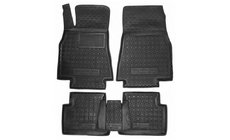 Mercedes A-class W169 2004-2012 Alfombrillas de goma con borde (Autogumm) foto 1