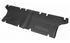Volkswagen Sharan 1995-2010 Alfombrillas de goma con borde 1995-2000 tercera fila (Autogumm) foto 1