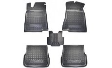 Volkswagen Passat B4 1993-1996 Alfombrillas de goma con borde (Autogumm) foto 1