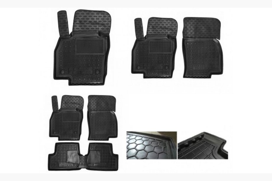 Seat Arona 2017- Alfombrillas de goma con borde (Autogumm) Image