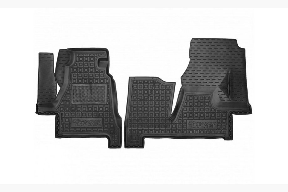 Volkswagen LT 1995-2006 Alfombrillas de goma con borde (Autogumm) Image