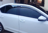 Skoda Octavia III A7 2013-2019 Juego completo de molduras de ventanas acero inoxidable (10 piezas) foto 2