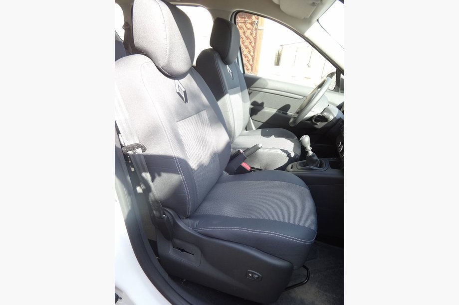 Renault Fluence 2009-2016 Fundas de asiento de coche (2009-2012, tela, Classik) Image