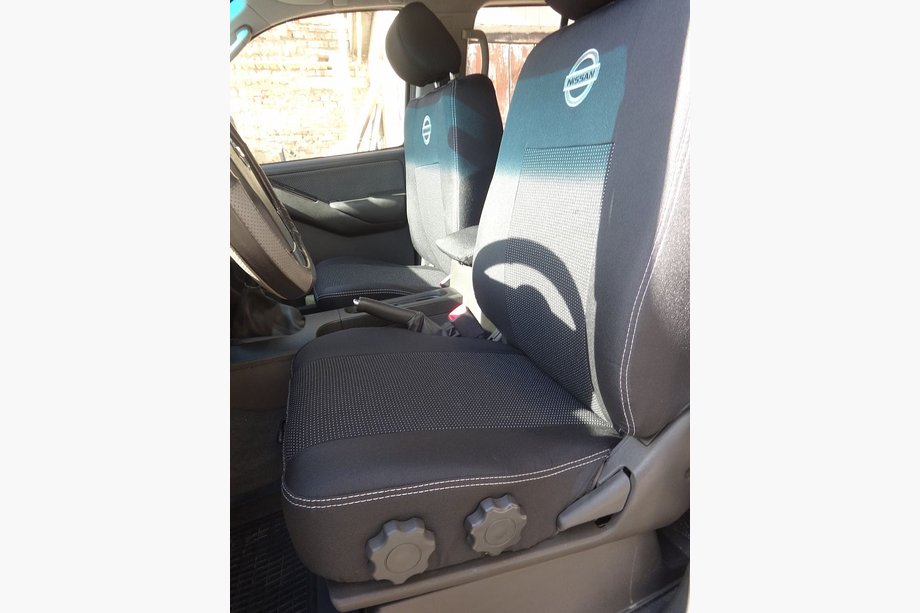 Nissan Navara 2006-2015 Fundas de Asientos de Coche (Tela, Classik) Image