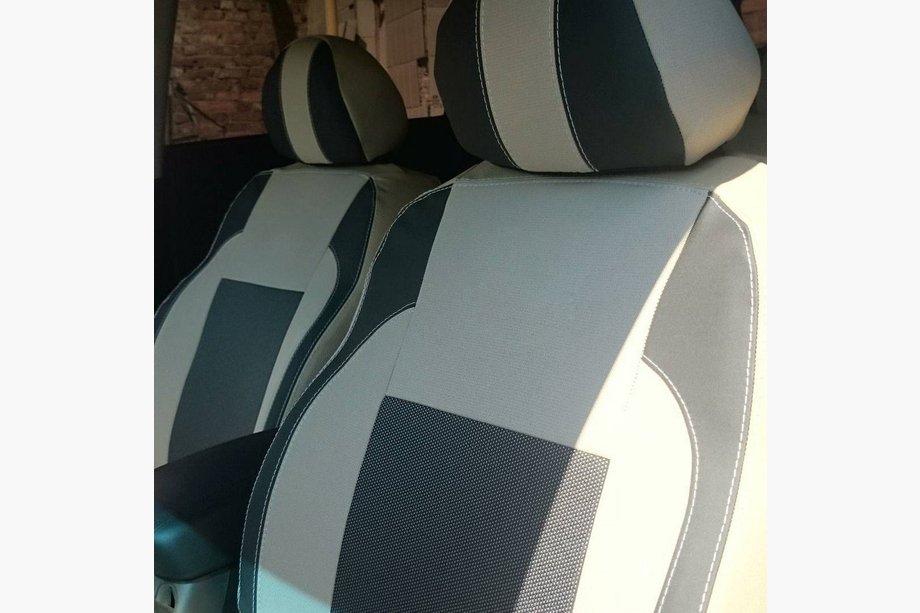 Opel Omega B 1994-2003 Fundas de Asientos de Coche (Polipiel↗Tela, Premium) Foto 6