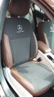 Mercedes A-class W176 2012-2018 Fundas de Asientos de Coche (Polipiel↗Tela, Premium) foto 1