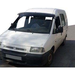 Visera para parabrisas (negro brillo, 5mm) Peugeot Expert 1995-2007 foto 1