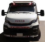 Iveco Daily 2014- Visera para parabrisas V1 (negro brillo, 5mm) foto 1
