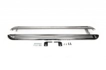 Volkswagen T5 Multivan 2003–2010 Estribos Laterales Premium (2 uds., Acero Inoxidable) foto 2