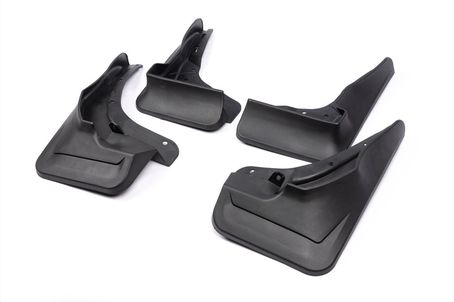 Mercedes GLE/ML class W166 2011-2018 Guardabarros Premium originales para ML con estribos (4 uds) Image