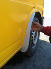Volkswagen T4 Transporter 1990-2003 Guardabarros delanteros (2 uds, fibra de vidrio) foto 1