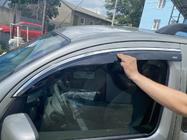 Renault Kangoo 2008–2020 Deflectores de Ventana con Moldura Cromada (2 uds, Niken) foto 1