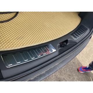 Protector de umbral trasero de acero inoxidable (2 uds.) Land Rover Discovery Sport 2014- foto 2
