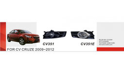 Chevrolet Cruze 2009–2015 Faros antiniebla 2009-2013 (2 uds, tipo2) foto 1