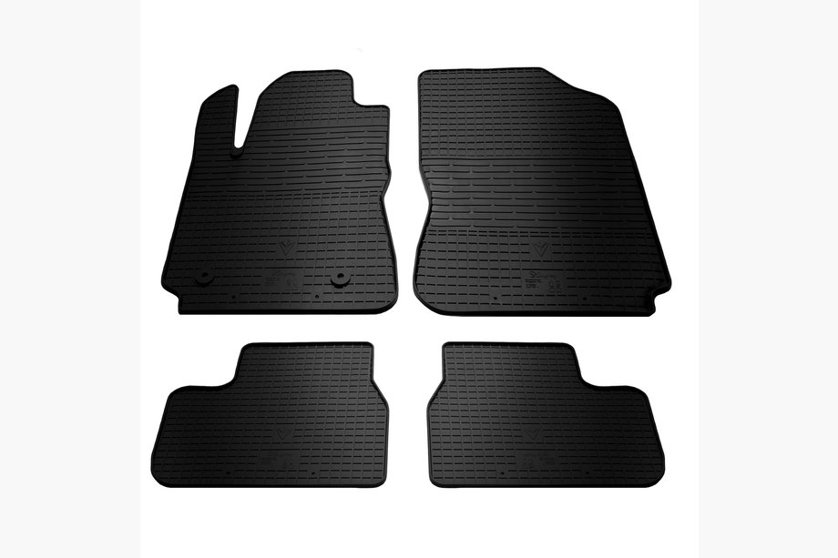 Citroen Cactus 2014-2020 Alfombrillas de goma (4 uds, Stingray Premium) Image