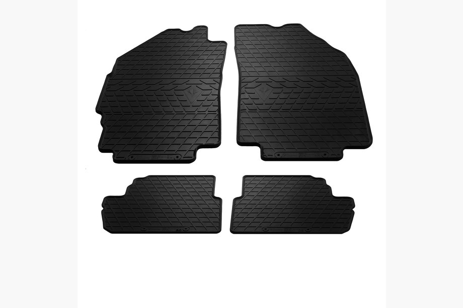 Chevrolet Spark 2009-2015 Alfombrillas de goma (4 uds, Stingray Premium) Image
