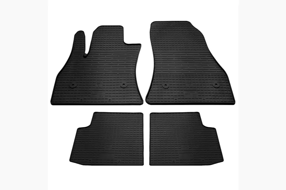 Fiat 500/500L 2013-2022 Alfombrillas de goma 500L (4 uds, Stingray Premium) Image