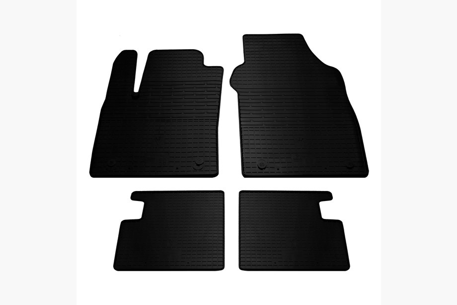 Fiat 500/500L 2013-2022 Alfombrillas de goma 500 (4 uds, Stingray Premium) Image