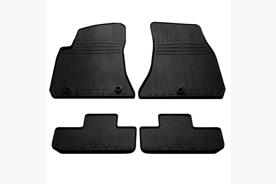 Dodge Challenger 2008-2023 Alfombrillas de goma Stingray (2WD, 4 uds, goma) Image