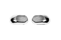 Volkswagen T4 Transporter 1990-2003 Rejilla para intermitente lateral Oval (2 uds, ABS) foto 1