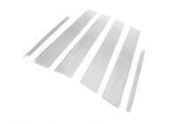 Skoda Octavia III A7 2013-2019 Molduras de Acero Inoxidable para Pilares de Puerta (6 uds) foto 2