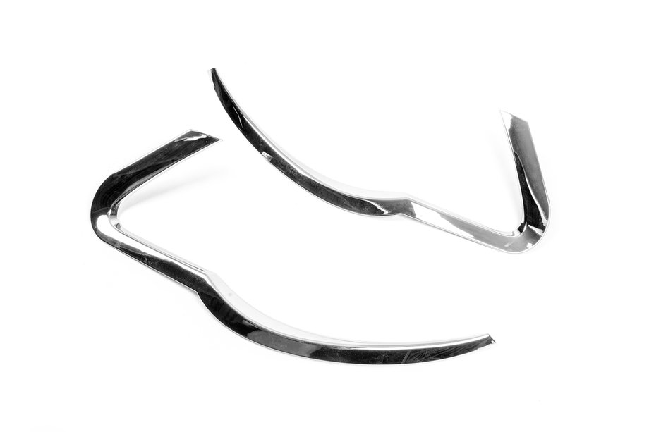 Volkswagen Touareg 2002–2010 Cubiertas Cromadas Faros Delanteros 2008-2011 (2 uds, plastico) Image