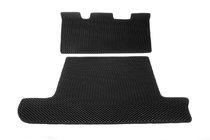 Lexus LX470 1998-2007 Alfombrilla de maletero 2 uds Negro (EVA, 7 plazas) foto 1