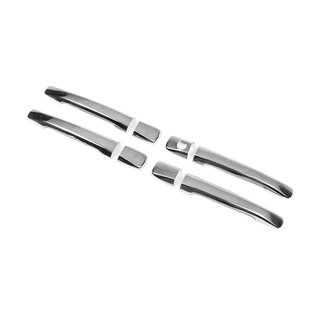 Cubiertas Cromadas para Manijas de Puerta (4 uds, Acero Inoxidable) foto 4