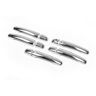 Cubiertas Cromadas para Manijas de Puerta (5 uds, Acero Inoxidable, con Chip) Suzuki Grand Vitara 2005-2017 foto 3