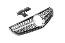 Mercedes E-class coupe C207 2010-2017 Parrilla Delantera (2009-2013, Diamond Silver) foto 4