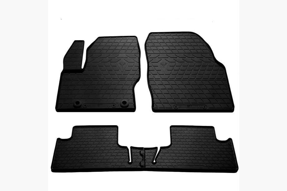 Ford C-Max/Grand C-Max 2010-2019 Alfombrillas de goma (4 uds, Stingray Premium) Image