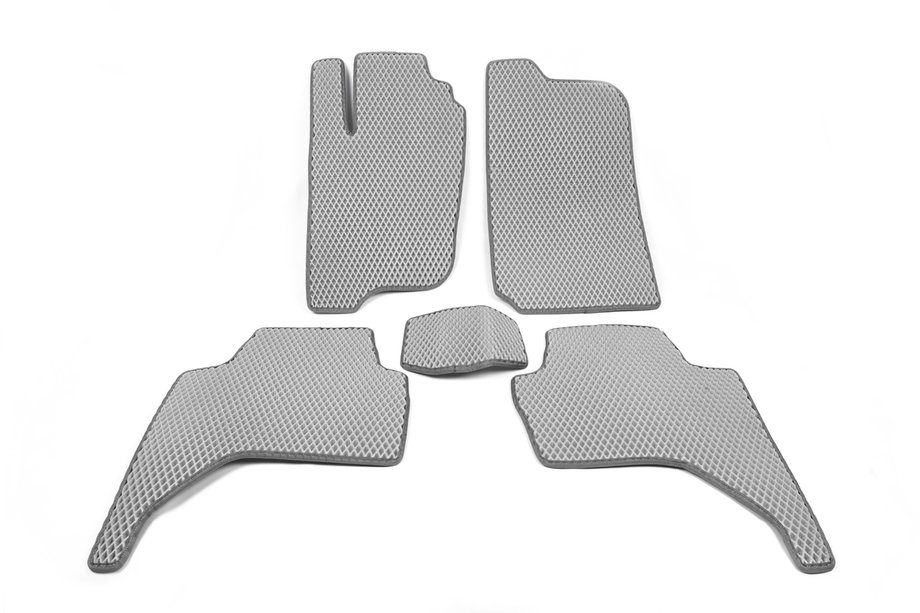 Mitsubishi L200 2006-2015 Alfombrillas EVA (Gris) Image