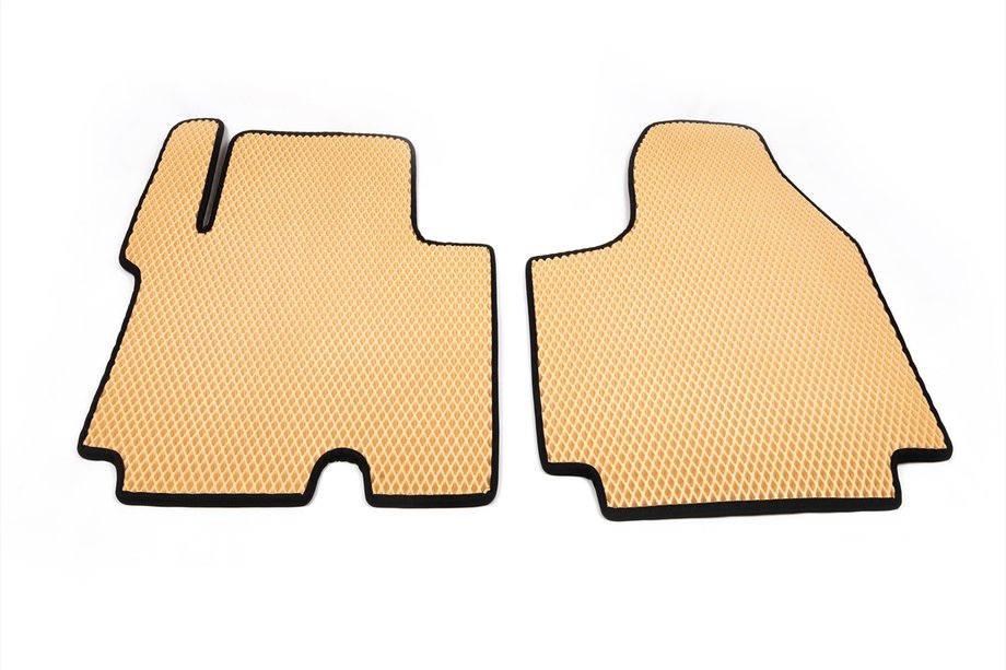 Renault Trafic 2001–2015 Alfombrillas EVA (Beige) 1 + 2 Image