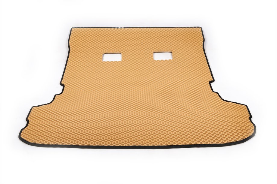 Mitsubishi Pajero Wagon IV 2006-2021 Alfombrilla de maletero (EVA, Beige) Image