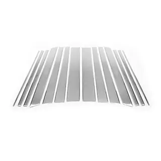 Molduras de Acero Inoxidable para Pilares de Puerta (14 pcs) foto 2