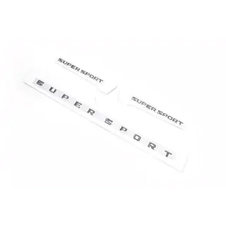 Juego de emblemas Supersport (3 uds) foto 1