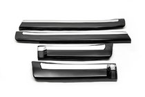 Toyota Land Cruiser 200 2007-2021 Juego de Molduras de Puerta (2008-2016) Blanco foto 3