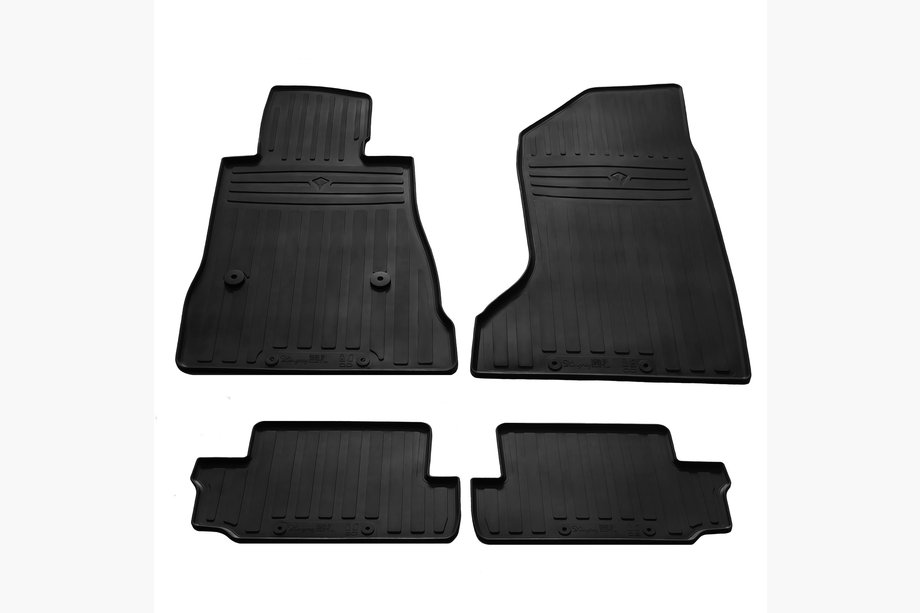 Chevrolet Camaro 2015- Alfombrillas de goma (4 uds, Stingray Premium) Image