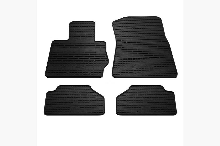 BMW X3 F25 2011-2018 Alfombrillas de goma (4 uds, Stingray Premium) Image