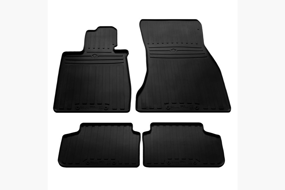 BMW 7 Series G11/G12 2015-2022 Alfombrillas de goma (Para G11, 4 uds, Stingray Premium) Image