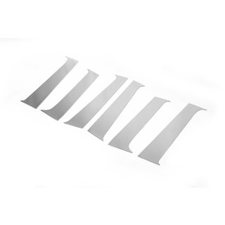 Molduras de Acero Inoxidable para Pilares de Puerta (6 uds) Renault Duster 2008–2017 foto 2