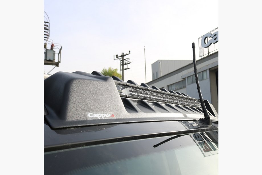 Mitsubishi Pajero Sport 2015- Visera de parabrisas V3 (LED) Foto 4