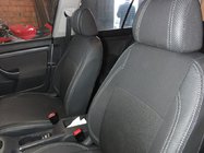 Volkswagen Golf 5 2003-2009 Fundas de Asientos de Coche (Polipiel↗Tela, Premium) foto 2