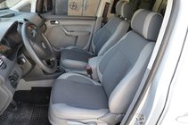 Volkswagen Caddy 2010-2015 Fundas de Asientos de Coche (Polipiel↗Tela, Premium) foto 6