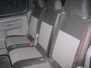 Volkswagen Caddy 2010-2015 Fundas de Asientos de Coche (Polipiel↗Tela, Premium) foto 4