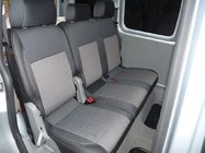 Volkswagen Caddy 2010-2015 Fundas de Asientos de Coche (Polipiel↗Tela, Premium) foto 9