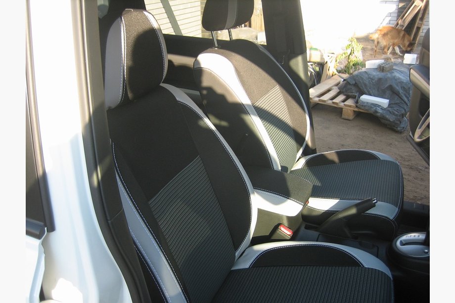 Nissan X-trail T31 2007-2014 Fundas de Asientos de Coche SoyuzAuto Premium Foto 6