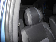 Renault Logan I 2008-2013 ¡Nuevo! Fundas de asiento de coche de piel ecológica Brothers Premium foto 2